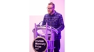 The announcement host - Huw Stephens